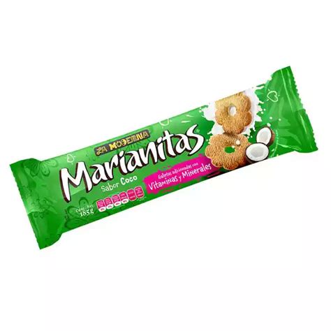 Galletas Dulces Sabor Coco MARIANITAS 185 G Necemax Centro Shop