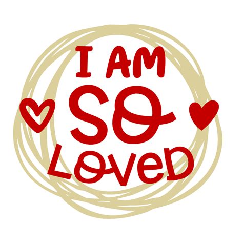 I Am So Loved Baby Onesie Free Svg File Svg Heart