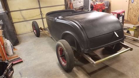 1932 Ford Chassis Frame Hot Street Rat Traditional Rod Project 32 Roadster Hamb For Sale