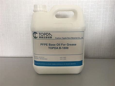 PFPE Base Oil For Grease Topda B Grades - B-1800 (China Services or Others) - Lubricant ...