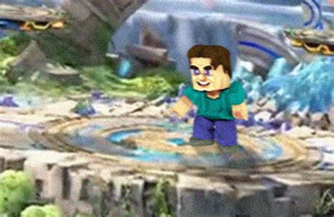 Smash Leak Steve In Smash Know Your Meme