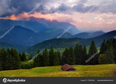 Breathtaking landscape of Bavarian mountains Stock Photo by ©MNStudio ...