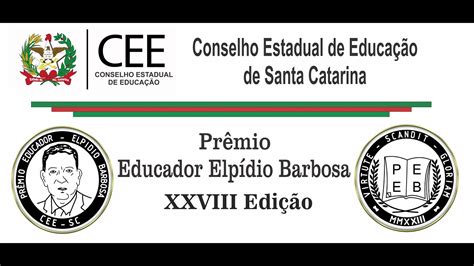 Pr Mio Educador Elp Dio Barbosa Xxviii Edi O Youtube