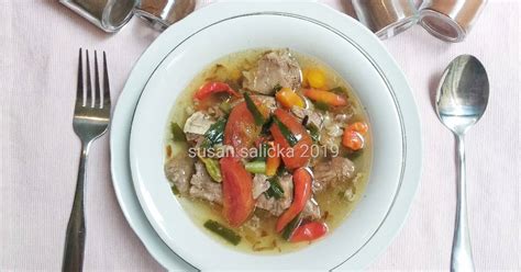 Resep Sop Daging Sapi Kuah Rempah Oleh Susan Salicka Cookpad