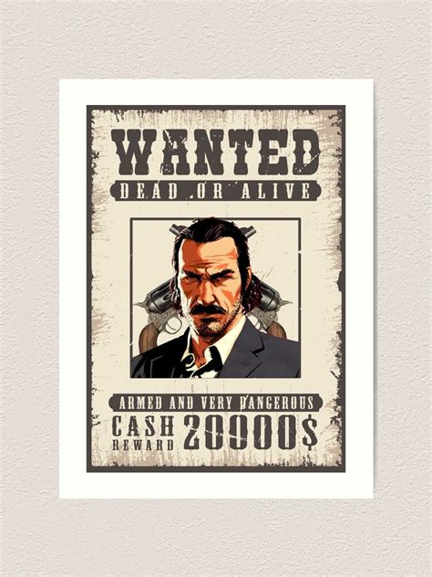 "RDR2 Dutch T-shirts" Art Print for Sale by Designer-Inc | Redbubble