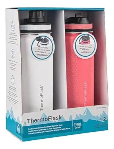 Termos Botellas Térmica Thermoflask 24oz Pack 2 Botellas Envío gratis