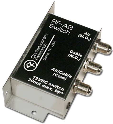 contemporary research rf ab remote controllable rf switch
