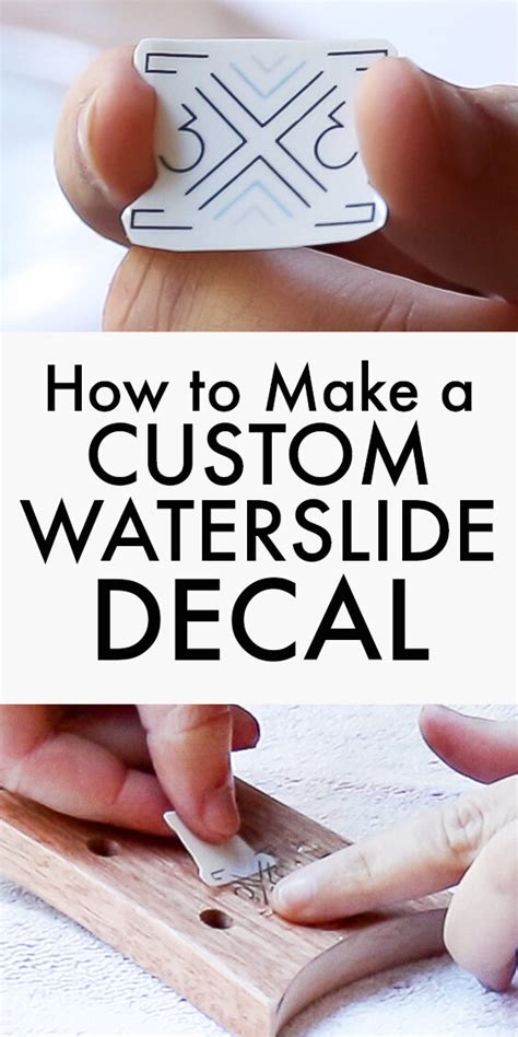 How To Make A Custom Waterslide Decal 3x3 Custom