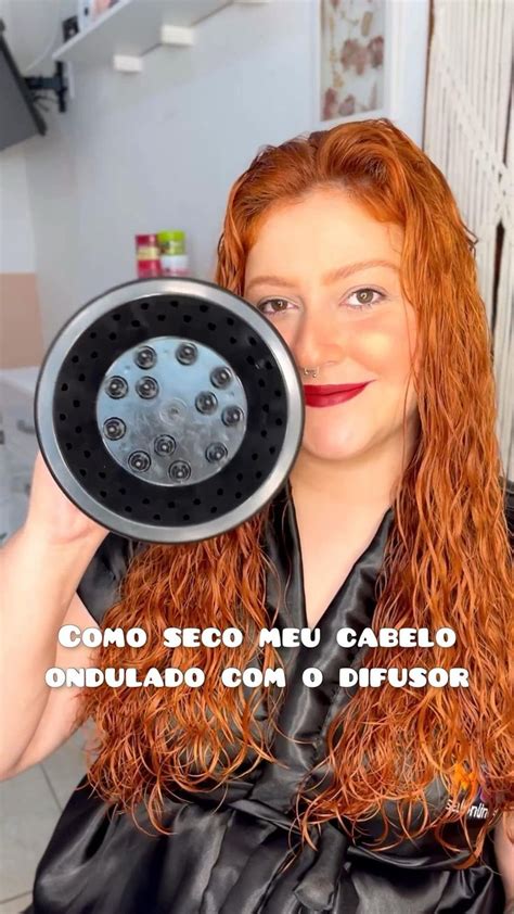 Como Arrumar Cabelo Ondulado Seco - Como seco meu cabelo ondulado com difusor | Cabelo ondulado, Meu cabelo ...