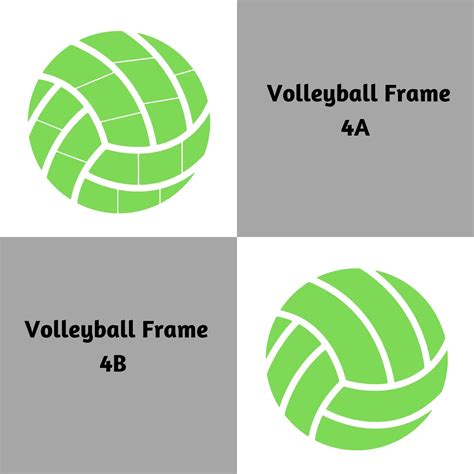 8 Different Volleyball Photo Frames For DIY Projects - Auseller