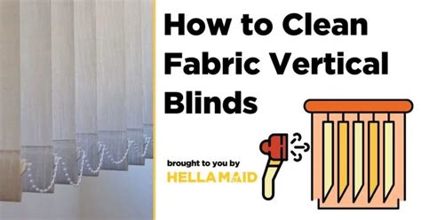 How To Clean Fabric Vertical Blinds