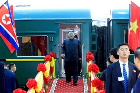 Kim Jong Un Viaja En Tren Blindado A Su Cumbre Con Donald Trump En Vietnam