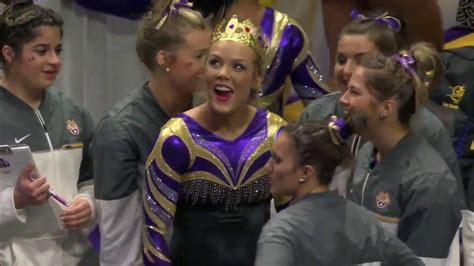 Bridget Dean Lsu 2019 Beam Vs Cal 9 775 Youtube