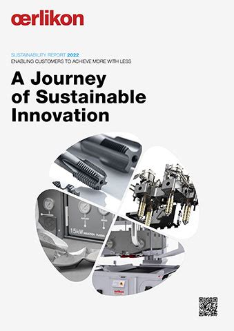 Oerlikon Publishes Sustainability Report Excellent Progress In