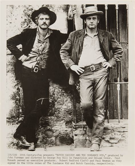 Butch Cassidy And The Sundance Kid 1969 Rare Print By Original Film