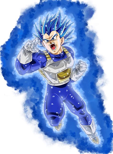 Vegeta Ssj Blue Full Power Universo 7 Dragon Ball Super Manga