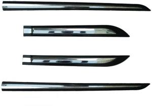 Kunj Autotech Half Chrome Car Door Side Beading Moulding For Tata