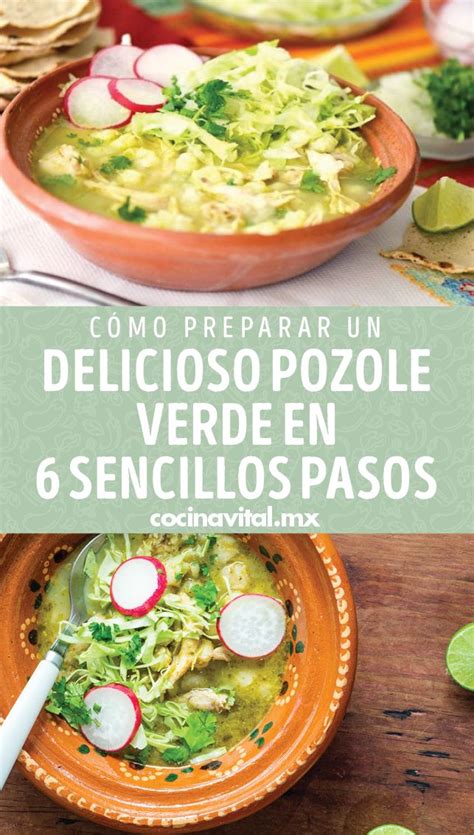 Cómo preparar un delicioso pozole verde en 6 sencillos pasos Recetas