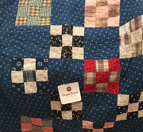 Estate Collection Quilt 19th C Calico Quilts Miniature Quilts