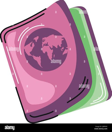 Passport Document Icon Stock Vector Image And Art Alamy