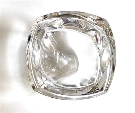 Orrefors Lancelot Crystal Bowl With Box Designed By Erika Lagerbieke