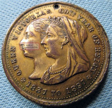 1897 Queen Victoria Jubilee Medal United Sunday Schools Demonstration