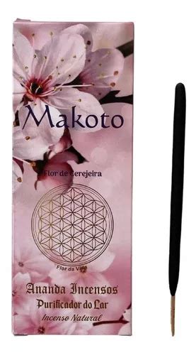 Incenso Natural Ananda Flor De Cerejeira C 9 Varetas Fragrância