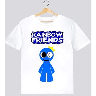 Camisa Camiseta Infantil Rainbow Friends Roblox Shopee Brasil