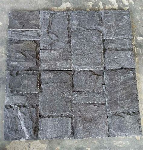 3d Finish Gray Slate Wall Cladding Tiles Size 2x2 Feet 600x600 Mm At