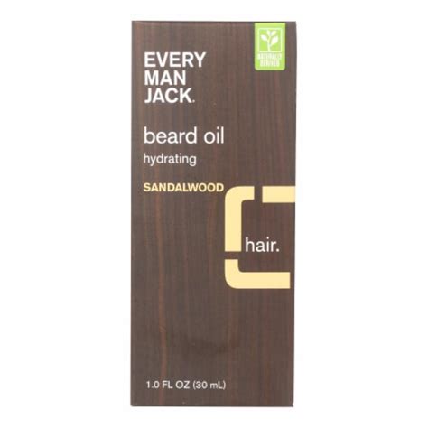 Every Man Jack Sandalwood Beard Oil Case 1 Qfc