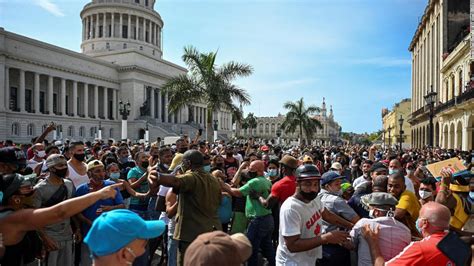 Cuba's anti-government protesters sentenced up to 30 years behind bars ...