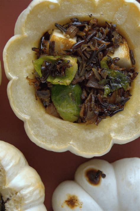 Calabazas Rellenas De Arroz Salvaje La Cocina De Vero