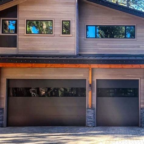 Contemporary Modern Garage Doors Flush Panel Residential Garage Door