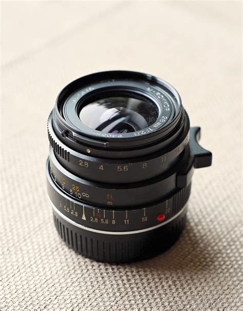 Minolta m-rokkor 28mm: The lens I sold but bought back again.