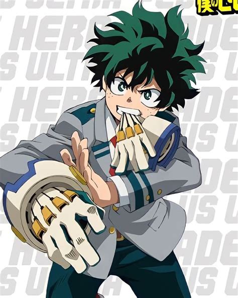 Izuku Midoriya On Instagram This Official Art Everything” In 2023