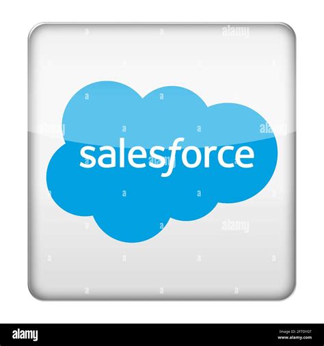 Salesforce Logo Icon Stock Photo Alamy