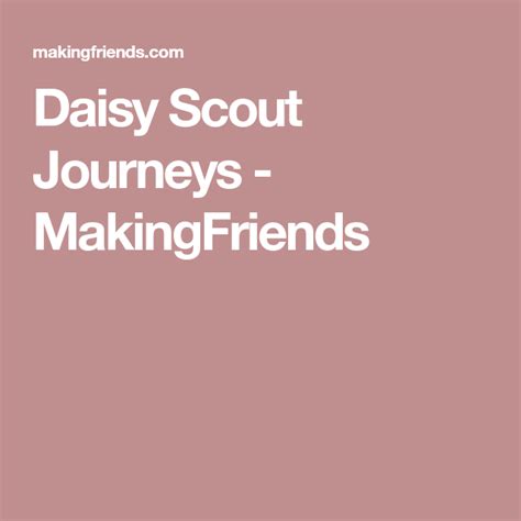 Daisy Journey Ideas Daisy Journey Ideas Daisy Scouts Daisy Girl Scouts