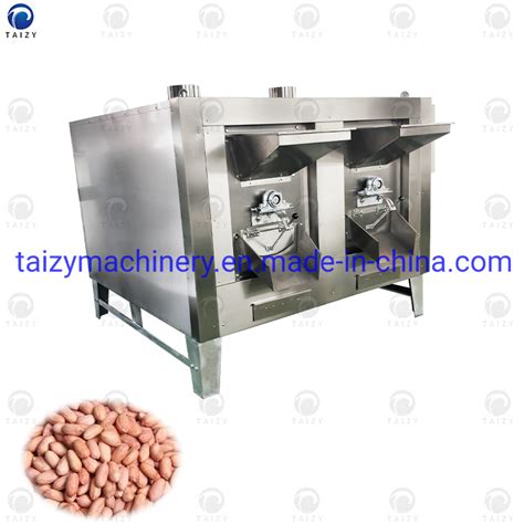 High Efficiency Rotary Drum Roasting Machine Peanut Roasting Machine