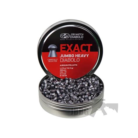 Diabolo Exact Jumbo Heavy Airgun Pellets 22 500 Just Air Guns