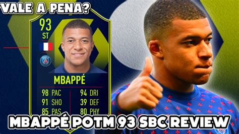 Mbapp Potm Sbc Review Fifa Ultimate Team Youtube