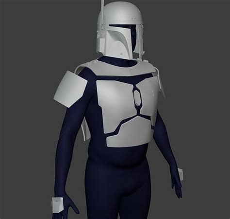 Boba Fett Cosplay Armor Set Pack 3D model 3D printable | CGTrader