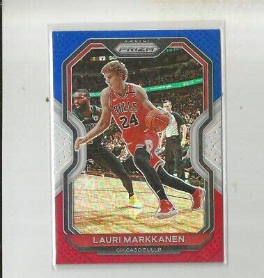 Panini Prizm Lauri Markkanen Red White Blue Prizm Ebay