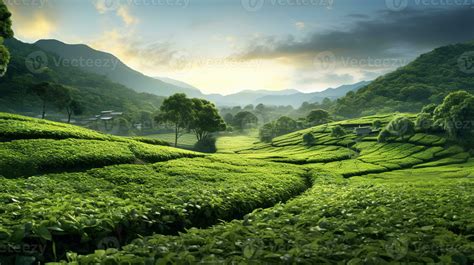 Landscape tea plantation in Malaysia 28176261 Stock Photo at Vecteezy