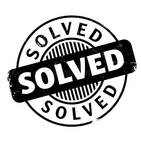 solved stamp  hand stamping stock photo image  wooden creative