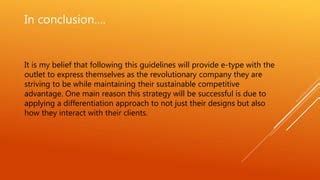 Strategic Management E Type Capstone Project PPT