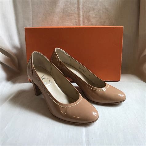 Agl Nude Patent Pumps Gem