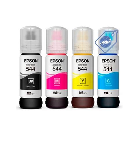 Kit De Tintas Original Epson 544 65ml Cyan 65ml Magenta 65ml