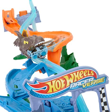 Hot Wheels RacerVerse Jurassic World Track Set
