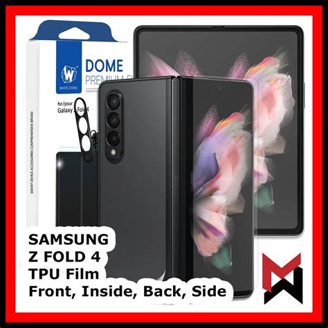 Samsung Galazy Z Fold Hydrogel Whitestone Dome Tpu Film Fold