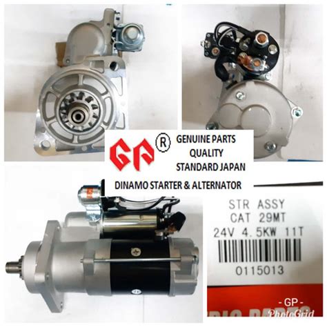 Jual Dinamo Starter Gp Cat Mt D Type Mitsubishi V Kw T Di